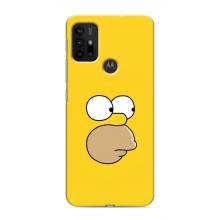 Чехол с Симпсонами для Motorola MOTO G30 (VPrint) (Гомер)
