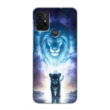 Чохол з картинкою ЛЕВ для Motorola MOTO G30 (VPrint) (Маленький лев)