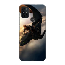 Чохол дракон Беззубик для Motorola MOTO G30 – Політ Беззубика