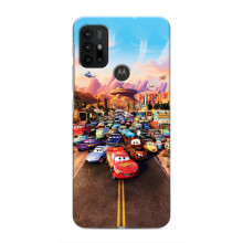 Силиконовый чехол Маквин для Motorola MOTO G30 – Тачки Маквин