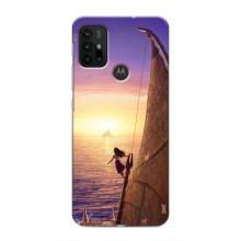 Чехол с мультфильмом Моана Motorola MOTO G30 – Моана в море