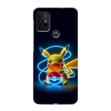 Чехол с Пикачу на Motorola MOTO G30 (Покемон)