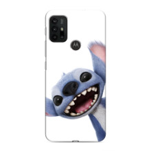 Чехол с принтом Стич на Motorola MOTO G30 – Стич