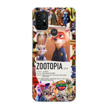 Чехол Зоотрополіс на Motorola MOTO G30 – Коллаж Зоо