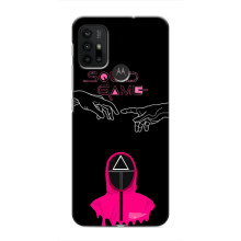 Чехол Гра в кальмара для Motorola MOTO G30 – Охранник