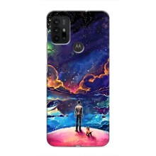 Космические Чехлы для Мото G30 (VPrint) (Галактический вид)