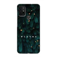 Новогодние, Праздничные Чехлы для Motorola MOTO G30 - 2024 год (Winter)
