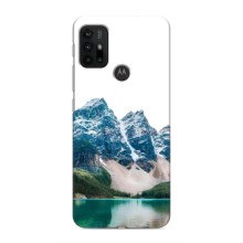 Силіконовий чохол з КАРТИНКАМИ літо для Motorola MOTO G30 (AlphaPrint) (Гори)
