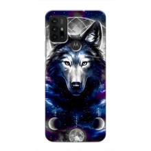 Захисні чохли для Моторола МОТО G30 (AlphaPrint) (ХІТ продаж) ВОВК (Вовк)