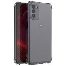 TPU чехол GETMAN Ease logo усиленные углы Full Camera для Motorola Moto G31 – Прозрачный