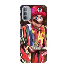 Брендновые Чехлы для Motorola MOTO G31 - (PREMIUMPrint) (Mario LV)