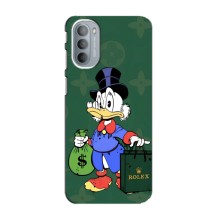 Чехлы для Motorola MOTO G31 - Скрудж МакДак Louis Vuitton (PREMIUMPrint) (Богатая Утка)