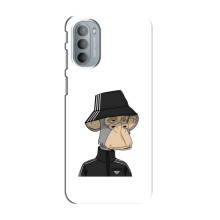 Чехлы с Обезьянами NFT для Motorola MOTO G31 (AlphaPrint) (обезьяна NFT Adidas)