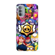 Чехол для Motorola MOTO G31 Бравл Старс (VPrint)
