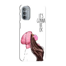 Чехол с печатью для Motorola MOTO G31 - (Мода) (AlphaPrint) (Коронавирус)