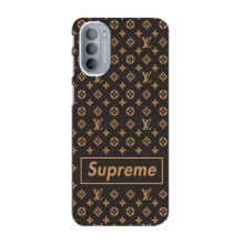 Чехол для Motorola MOTO G31 с картинкой Supreme (AlphaPrint)