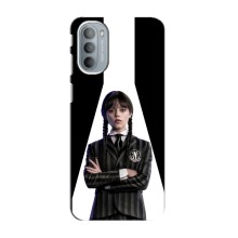 Чехлы Венсдей на Motorola MOTO G31 Уэнсдей (AlphaPrint) (W-Wednesday)