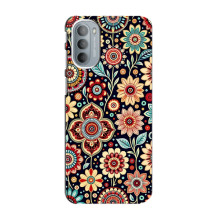 Чехол с принтом Ковер для Motorola MOTO G31 – Цветочный ковер