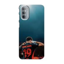 Чехол с футболистом Ламин Ямаль Motorola MOTO G31 – Ламин 19