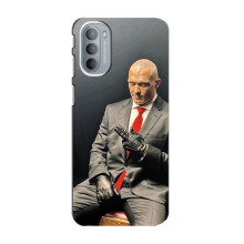 Чехол с картинкой Александр Усик для Motorola MOTO G31 – Усик (Хитман)