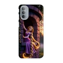Чехол Рапунцель для Motorola MOTO G31 – Рапунцель на башне