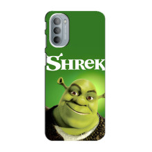 Чехол с мультфильмом Шрек на Motorola MOTO G31 – Шрек
