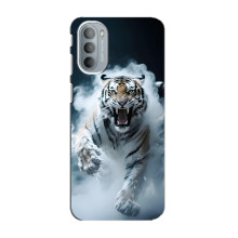 Чехол с картинкой «Хищники» для Motorola MOTO G31 – Тигр