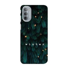 Новогодние, Праздничные Чехлы для Motorola MOTO G31 - 2024 год (Winter)