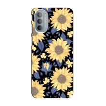 Чохли з тематикою "КВІТИ" на Motorola MOTO G31 (гарні квіти)