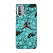 Силиконовый Чехол Nike Air Jordan на Моторола Мото джи 31 (Джордан Найк)