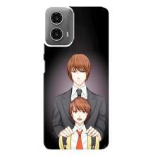 Чехол с персонажами АНИМЕ на Motorola MOTO G34 – Ягами вырос