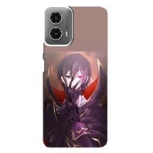 Чехлы Персонажи Аниме Наруто для Motorola MOTO G34 (AlphaPrint) – Ламперуж