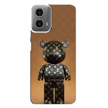Чехлы для Motorola MOTO G34 - Bearbrick Louis Vuitton (PREMIUMPrint)