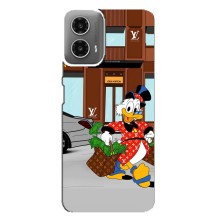 Чехлы для Motorola MOTO G34 - Скрудж МакДак Louis Vuitton (PREMIUMPrint)