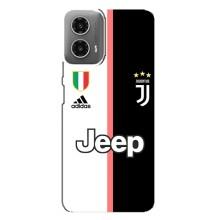 Чехлы для Motorola MOTO G34 (VPrint) - Футбольные клубы (Juventus)