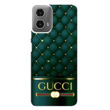Чохли  GUCCI для Моторола МОТО G34 (AlphaPrint) – Текстура Гуччі