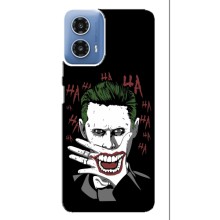 Чехлы с картинкой Джокера на Motorola MOTO G34 – Hahaha