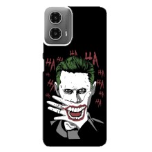 Чехлы с картинкой Джокера на Motorola MOTO G34 – Hahaha