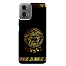 Чехлы VERSACE для МОТО Джи 34 (PREMIUMPrint) (Logo Versace)