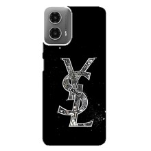 Чехол (Dior, Prada, YSL, Chanel) для Motorola MOTO G34 – YSL
