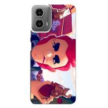 Чехол для Motorola MOTO G34 Бравл Старс (VPrint) – Кольт