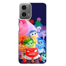 Чехол Головоломка для Motorola MOTO G34 - (AlphaPrint) (Герои головоломки)