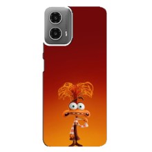 Чехол Головоломка для Motorola MOTO G34 - (AlphaPrint) (Тревожность)