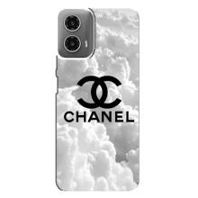 Чехол с Брендами одежды на Моторола Мото джи 34 – CHANEL