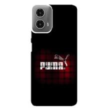 Чехол с Брендами одежды на Моторола Мото джи 34 – PUMA стиль