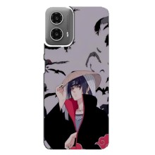 Анимешный чехол для Motorola MOTO G34 (Итачи Itachi)