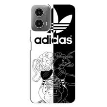 Чехол в стиле "Адидас" для Моторола Мото джи 34 – Adidas шнурки