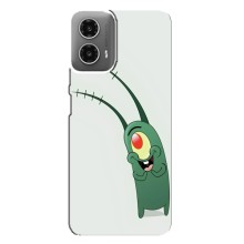 Чохол з картинкою "Одноокий Планктон" на Motorola MOTO G34 (Милий Планктон)