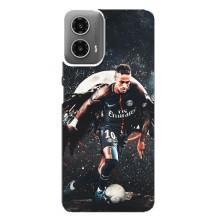 Чохол Неймар для Motorola MOTO G34 (AlphaPrint) – PSG Neymar