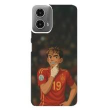 Чохол з футболістом Ламін Ямаль Motorola MOTO G34 (Ямаль аніме)